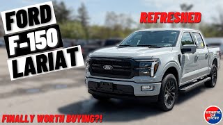 2024 FORD F150 LARIAT  InDepth Review  Finally Worth Buying [upl. by Bord]