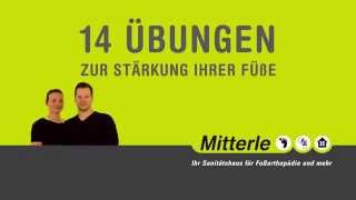 MITTERLE  14 Fußübungen Intro  mit Mareike amp Siggi Spaleck [upl. by Ahtanamas]