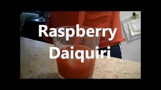 Raspberry Daiquiri  Great Summer Time Cocktail [upl. by Marj985]