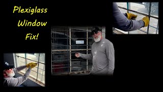 How to Install a Plexiglass Acrylic Window for Beginners plexiglass acrylic diy [upl. by Ullman]