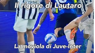 Moviola JuveInter Coppa Italia il rigore su Lautaro Bonucci fa fallo Perchè il VAR avalla [upl. by Nims747]