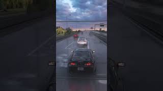 1500 HP Supra Vs 1200 HP BMW M340i in Sunset Traffic [upl. by Lani]