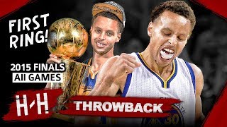 Stephen Curry 1st Championship Full Series Highlights vs Cavaliers 2015 NBA Finals  EPIC HD [upl. by Flavius]