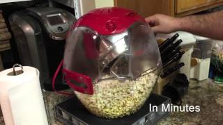 Hamilton Beach Party Popper Popcorn Maker 73310 [upl. by Ahtrim998]