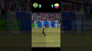 Brazil vs Ecuador best penalty match highlights efootbalmobile fifa efootball efootball2024 [upl. by Avi]