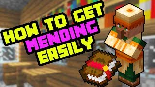 How to Get Mending Enchantment in Minecraft Survival  Easiest Method [upl. by Naasah608]