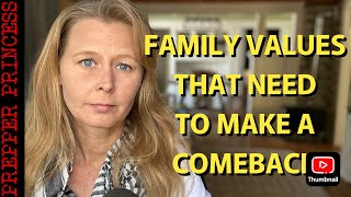 FRUGAL FAMILY VALUES THAT NEED TO MAKE A COMEBACK [upl. by Dorise847]