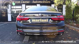 Sportauspuff Sound I BMW 750i G11 Sound I by mariani Klappenauspuff [upl. by Shelby94]