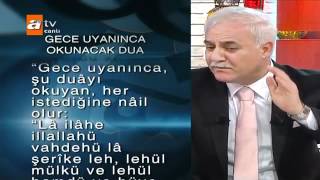 Nihat Hatipoglu Gece uyaninca okunacak dua [upl. by Ambrosine669]