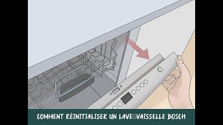 Comment réinitialiser un lave‐vaisselle Bosch [upl. by Gussi]