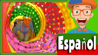 Aprende Los Colores con Blippi Español y Canciones para Niños  1 Hora [upl. by Nnylyrehc]