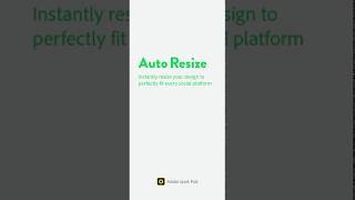 Auto Resize  Adobe Spark Post Android feature highlight [upl. by Carlstrom250]