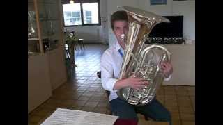 Martin Fournier performs Tuba Concerto [upl. by Leo]