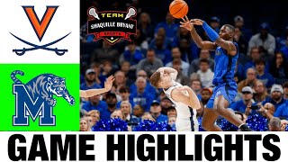 22 Virginia vs Memphis Highlights  NCAA Mens Basketball  2023 College Basketball [upl. by Erialb2]