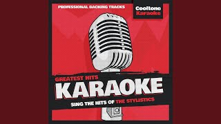 You Are Everything Originally Performed by The Stylistics Karaoke Version [upl. by Nitsugua]