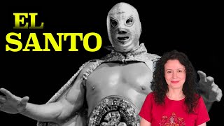 EL SANTO el ENMASCARADO de PLATA  Biografía del luchador Rodolfo Guzmán [upl. by Atirys]