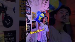 Raida Balaclava review 100kview viralvideo youtubeshorts bakaclava ridinggears safty facemask [upl. by Nwahsav]