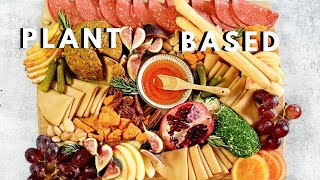 How to Make the ULTIMATE Charcuterie Board PLANT BASED [upl. by Sueddaht]