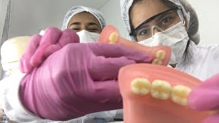 LABORATÓRIO DE DENTÍSTICA PREPARO CAVITÁRIO  ODONTOLOGIA [upl. by Atneciv]