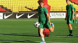 Žalgirio U19 komanda startuos UEFA Jaunimo lygoje [upl. by Nyrb]