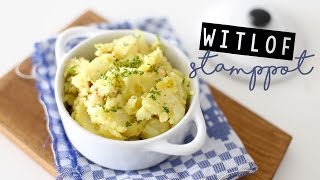 RECEPT Witlofstamppot met gerookte kip  LEKKER EN SIMPEL [upl. by Trovillion123]