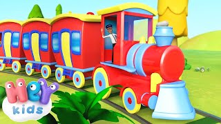 Hör wie der Zug pfeift 🚂 Zug kinderlied  KinderliederTV [upl. by Lesak815]