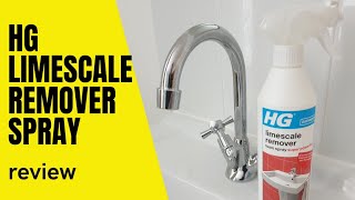 HG limescale remover spray review [upl. by Dabney]