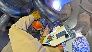 Why Do Specialty Pipe Welders Wear Chopped Leather Top Pipeliner Welding Hoods [upl. by Joni]