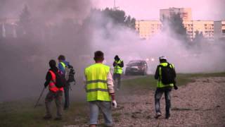 NEZ Drift Championship Peltola Final Burnot in Riga [upl. by Airrehs641]