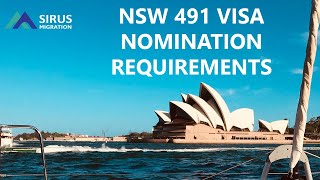 NSW 491 STATE NOMINATION REQUIREMENTS [upl. by Evetta286]