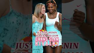 Justine Henin vs Serena Williams Grand Slam Rivalryshorts [upl. by Dante913]