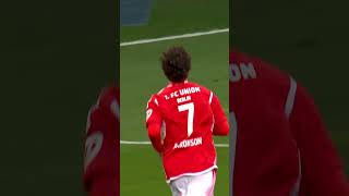 ERSTES TOR für Union  Brenden Aaronson  1 FC Union Berlin [upl. by Yenaiv]