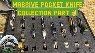 Massive Folding Pocket Knife collection Part 2 [upl. by Groscr]