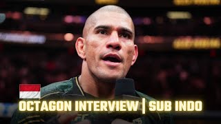 SUB INDO Alex Pereira Octagon Interview  UFC 295 [upl. by Beverlie]