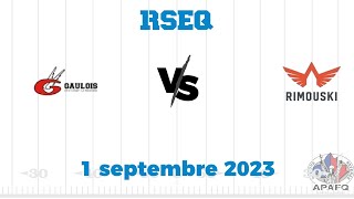 Cégep de La Pocatiere vs Cégep de Rimouski  20230901 [upl. by Rieger]