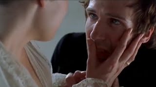 Onegin 1999 Ralph Fiennes cute and sad scene the way he got on his knees 😭💜 [upl. by Spiegel]