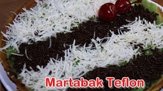 Resep dan Cara Mudah Membuat Martabak Teflon – Recipe Simple ala Zasanah [upl. by Atiuqan900]