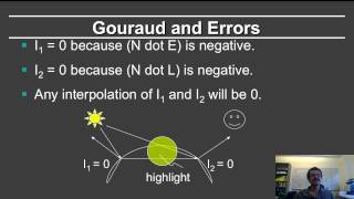 Online Graphics Course OpenGL Shading Gouraud and Phong [upl. by Llertnad]