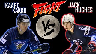 Jack Hughes vs Kaapo Kakko  2019 NHL Draft Analysis [upl. by Satsok]