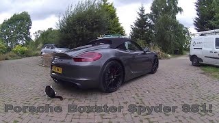 Porsche Spyder  Akrapovic  Spec Review amp Price [upl. by Sabanrab]