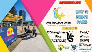 2024 Australian Open  Men’s Pairs  Round of 16 [upl. by Acirt]