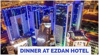 Dinner at Ezdan Hotel  West Bay Qatar  Al Thouraya Restaurant  Best Dinner Buffet in Qatar [upl. by Nylasej]