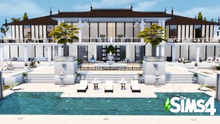 CELEBRITY MANSION  ESPECIAL VIDEO  1K SUBS The Sims 4  NO CC SPEED BUILD [upl. by Nylegna]