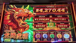 Long Teng Hu Xiao Mighty Cash slot machine FREE SPIN BOUNS Las Vegas [upl. by Theodor309]