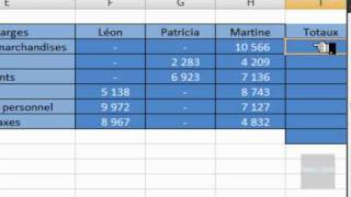 Excel 2007  Fonction SOMMESIENS [upl. by Primrosa34]