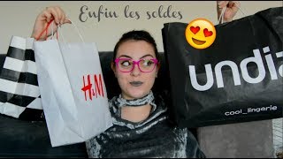 HAUL Soldes dhiver 2018 1 [upl. by Zandt]