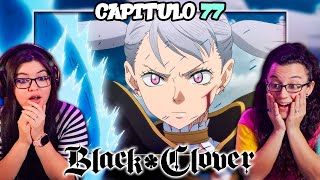 BLACK CLOVER🍀 quotNOELLE VS SOLIDquot🔥🔥 CAPITULO 77😍 REACCIÓN [upl. by Anazraf717]