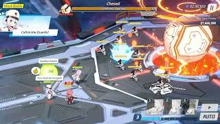 Blue Archive Chesed Insane Indoor  Makoto 1 team clear [upl. by Agnella]