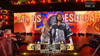 Santos Escobar Entrance  WWE SmackDown July 26 2024 [upl. by Seniag]