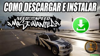 NFS MOST WANTED REMASTER 2024 NEW GRAPHICS  Challenging Blacklist 9 [upl. by Oranneg645]